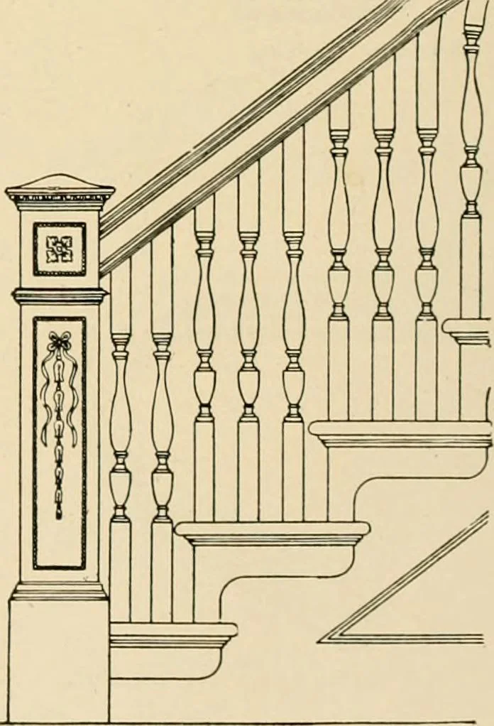 An illustration from General catalogue : Huttig Sash & Door Co., 1900, leaf 242