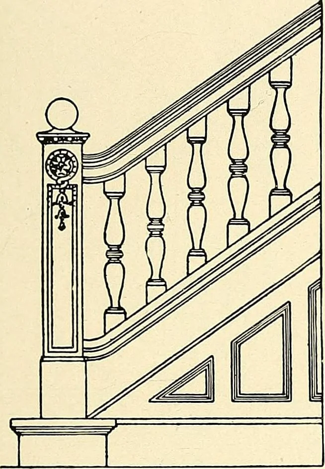 An illustration from General catalogue : Huttig Sash & Door Co., 1900, leaf 243