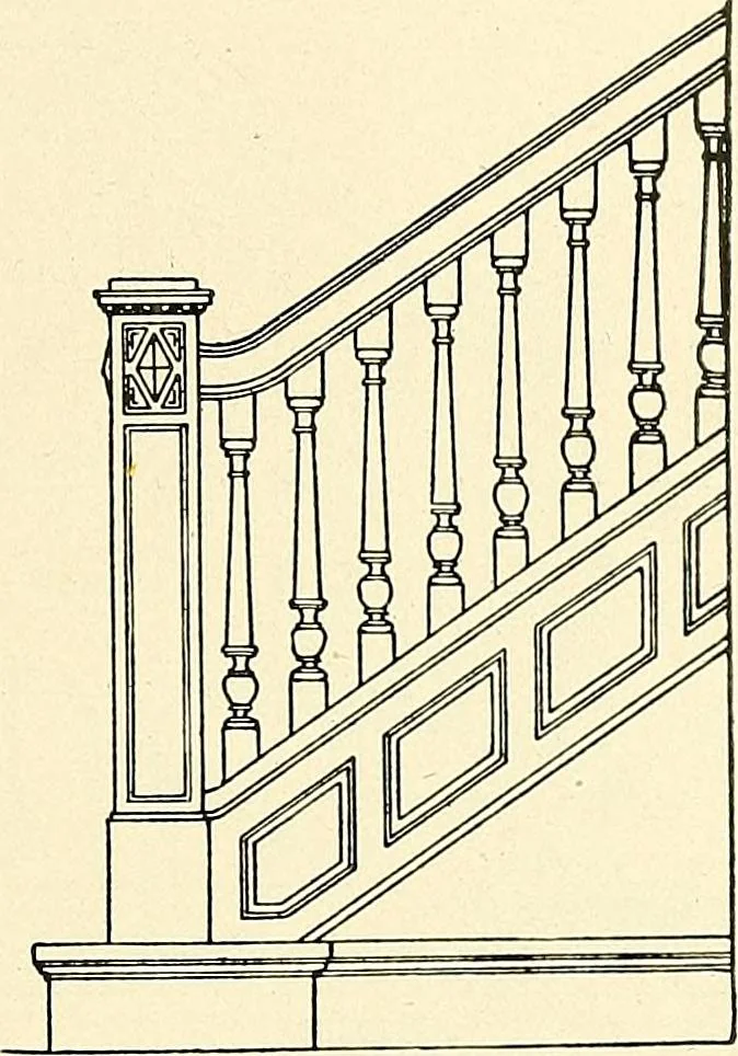An illustration from General catalogue : Huttig Sash & Door Co., 1900, leaf 243
