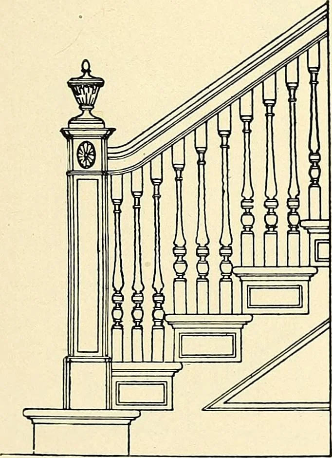 An illustration from General catalogue : Huttig Sash & Door Co., 1900, leaf 243