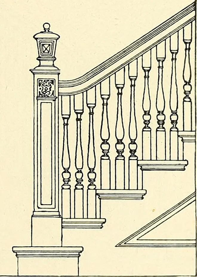 An illustration from General catalogue : Huttig Sash & Door Co., 1900, leaf 243