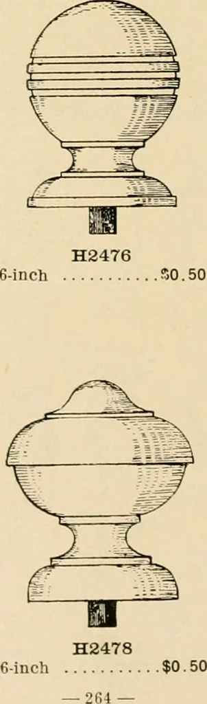 An illustration from General catalogue : Huttig Sash & Door Co., 1900, leaf 266