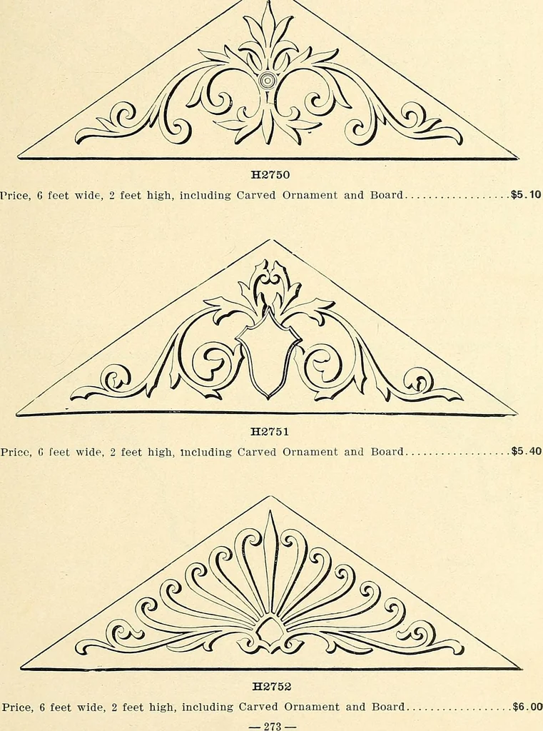 An illustration from General catalogue : Huttig Sash & Door Co., 1900, leaf 275
