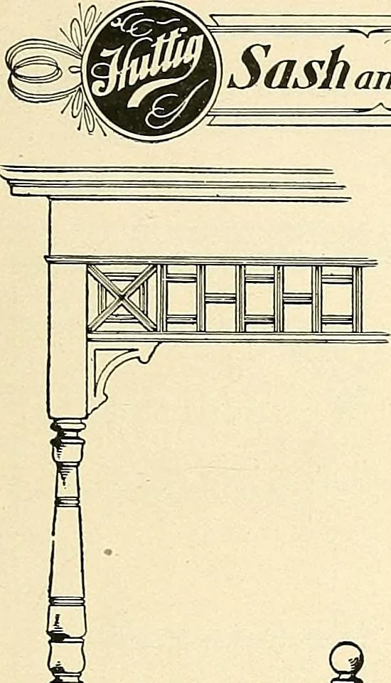 An illustration from General catalogue : Huttig Sash & Door Co., 1900, leaf 285