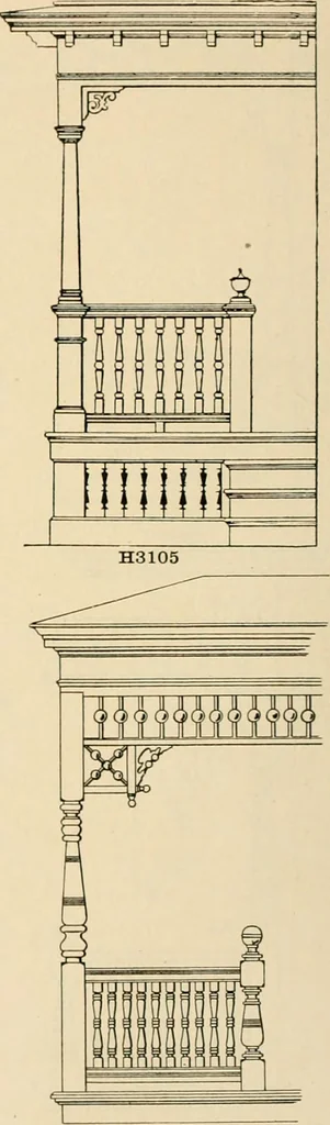 An illustration from General catalogue : Huttig Sash & Door Co., 1900, leaf 286