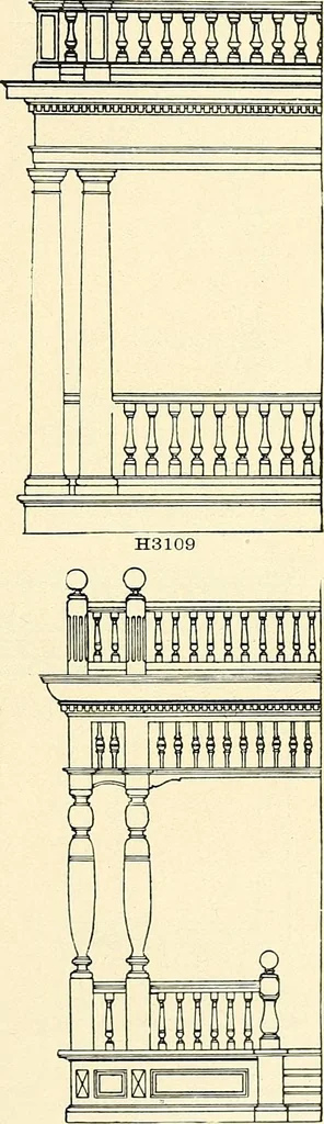 An illustration from General catalogue : Huttig Sash & Door Co., 1900, leaf 287