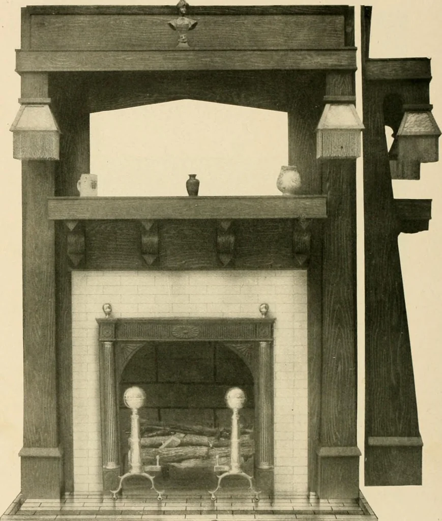 An illustration from General catalogue : Huttig Sash & Door Co., 1900, leaf 344