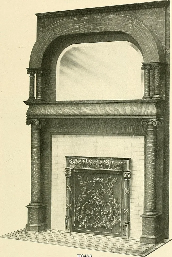 An illustration from General catalogue : Huttig Sash & Door Co., 1900, leaf 345