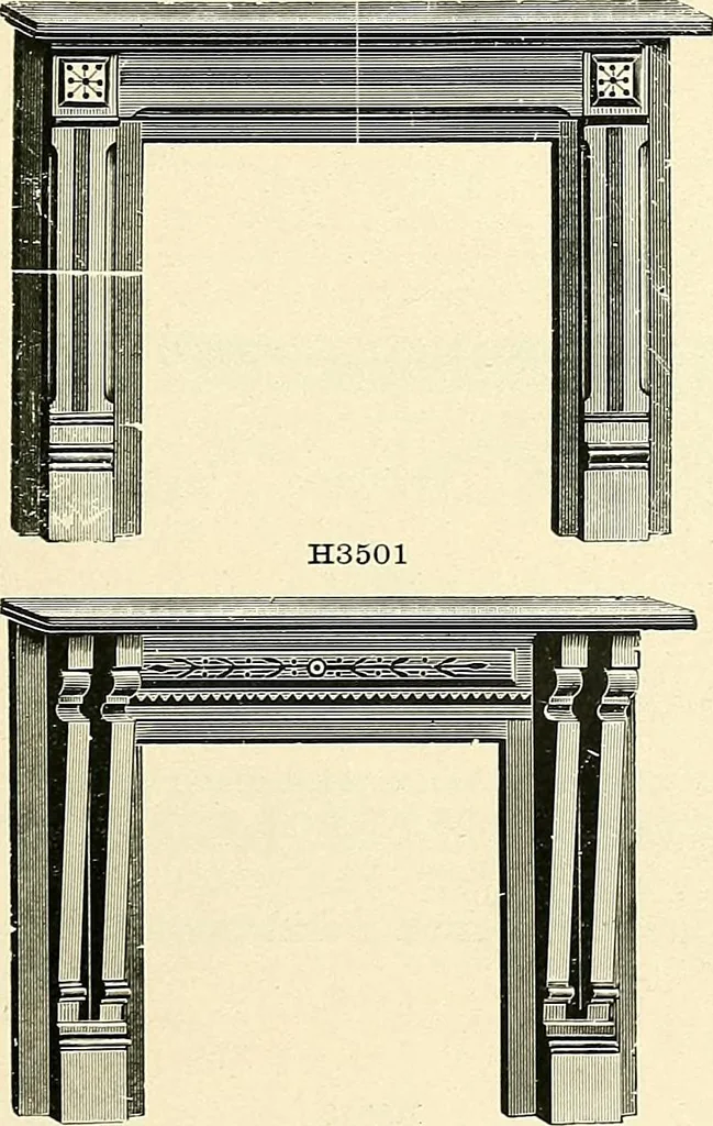 An illustration from General catalogue : Huttig Sash & Door Co., 1900, leaf 355
