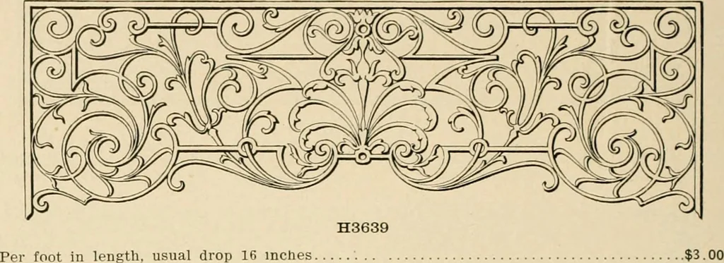 An illustration from General catalogue : Huttig Sash & Door Co., 1900, leaf 376