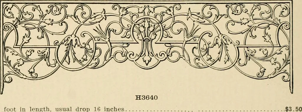 An illustration from General catalogue : Huttig Sash & Door Co., 1900, leaf 376