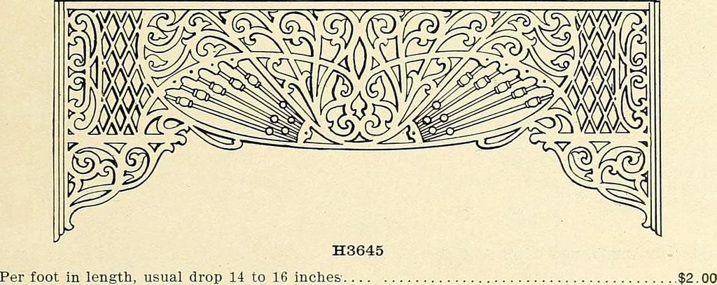 An illustration from General catalogue : Huttig Sash & Door Co., 1900, leaf 377
