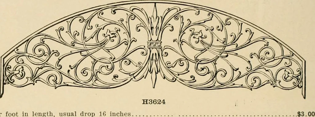 An illustration from General catalogue : Huttig Sash & Door Co., 1900, leaf 378