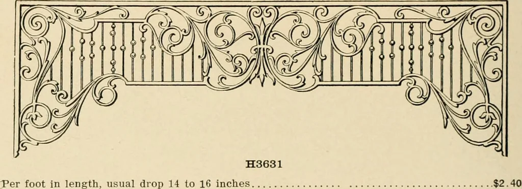 An illustration from General catalogue : Huttig Sash & Door Co., 1900, leaf 380