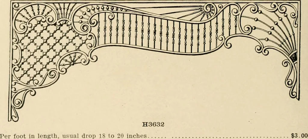 An illustration from General catalogue : Huttig Sash & Door Co., 1900, leaf 380