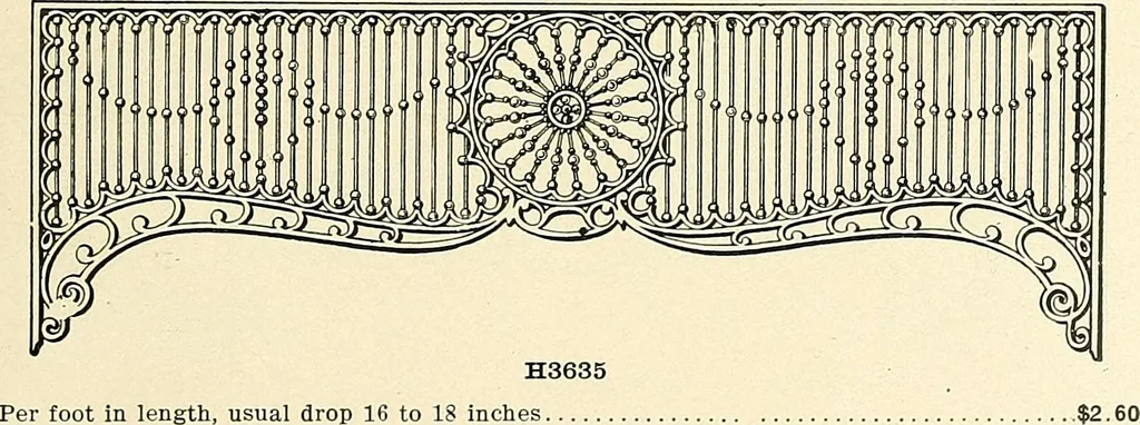 An illustration from General catalogue : Huttig Sash & Door Co., 1900, leaf 381