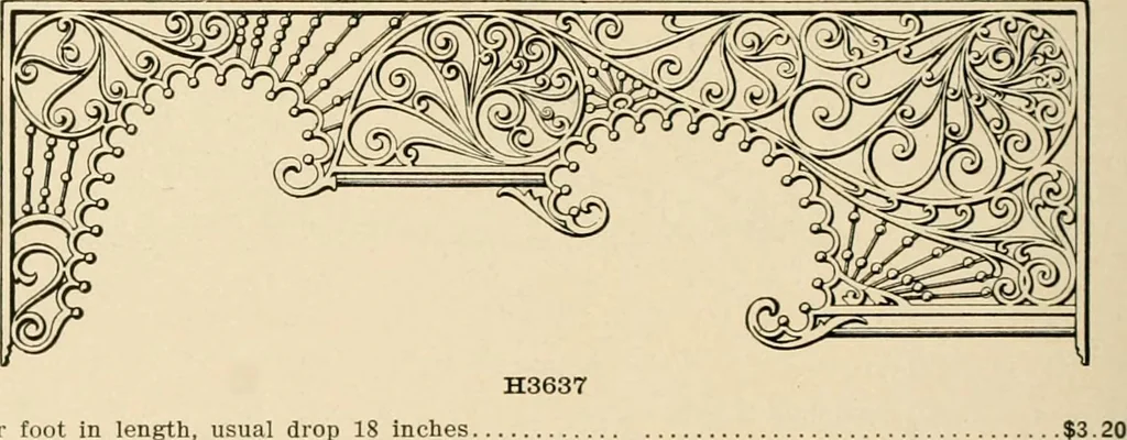 An illustration from General catalogue : Huttig Sash & Door Co., 1900, leaf 382