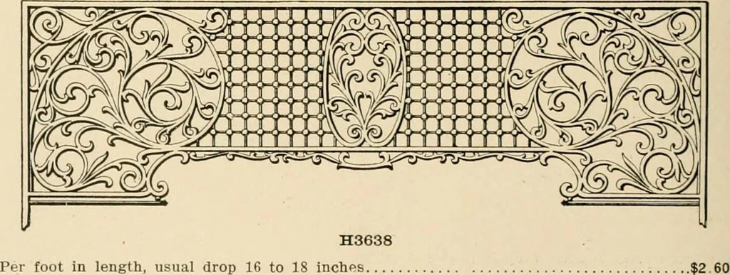 An illustration from General catalogue : Huttig Sash & Door Co., 1900, leaf 382