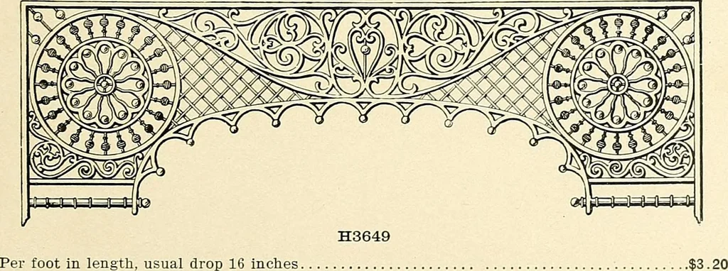 An illustration from General catalogue : Huttig Sash & Door Co., 1900, leaf 383