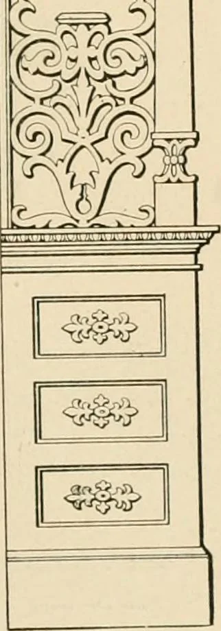 An illustration from General catalogue : Huttig Sash & Door Co., 1900, leaf 384