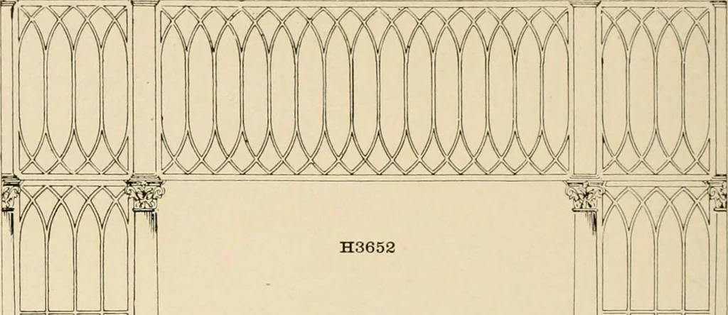 An illustration from General catalogue : Huttig Sash & Door Co., 1900, leaf 386