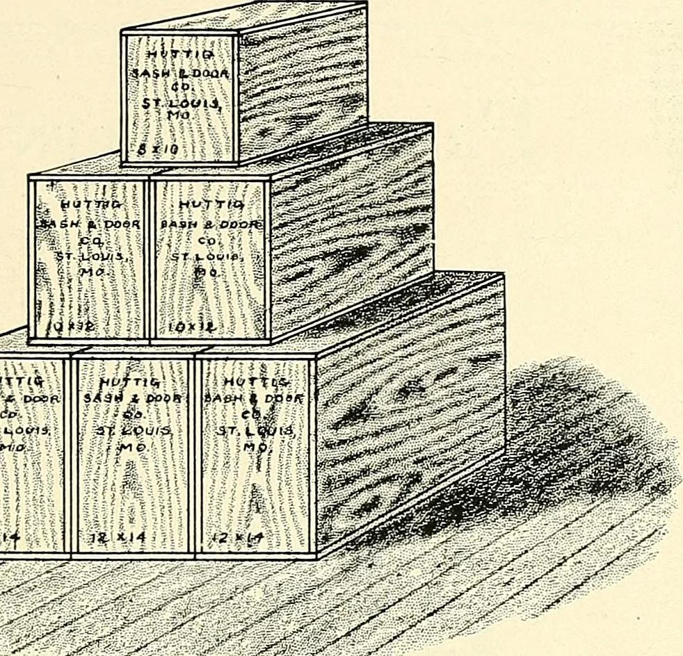 An illustration from General catalogue : Huttig Sash & Door Co., 1900, leaf 397