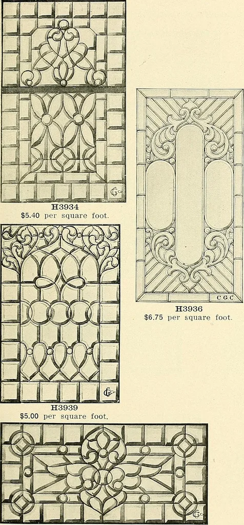 An illustration from General catalogue : Huttig Sash & Door Co., 1900, leaf 433