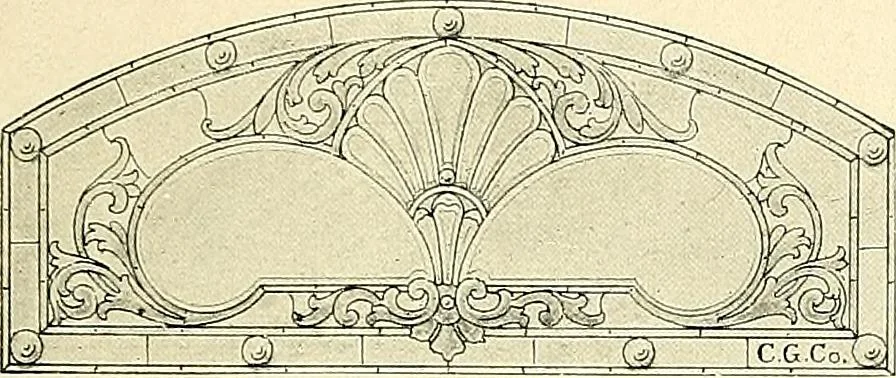 An illustration from General catalogue : Huttig Sash & Door Co., 1900, leaf 435