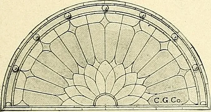 An illustration from General catalogue : Huttig Sash & Door Co., 1900, leaf 435