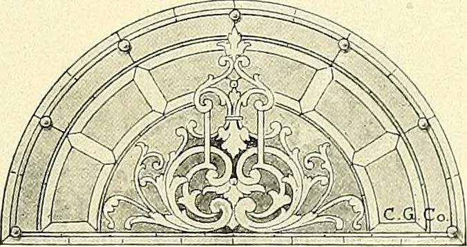 An illustration from General catalogue : Huttig Sash & Door Co., 1900, leaf 435