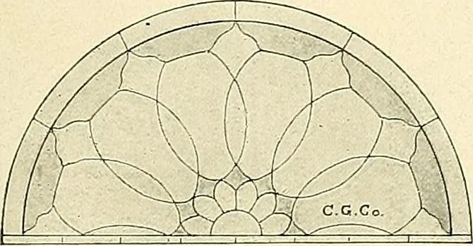 An illustration from General catalogue : Huttig Sash & Door Co., 1900, leaf 435