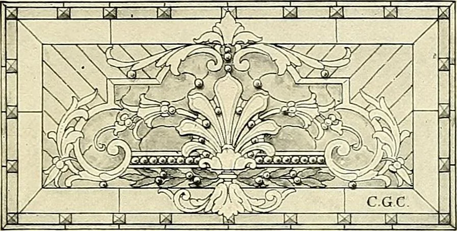 An illustration from General catalogue : Huttig Sash & Door Co., 1900, leaf 437