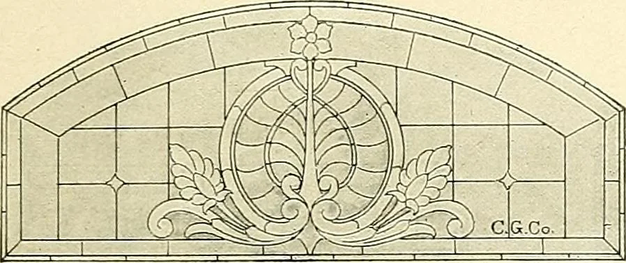 An illustration from General catalogue : Huttig Sash & Door Co., 1900, leaf 437