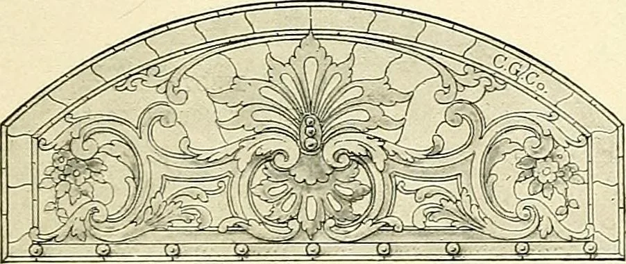 An illustration from General catalogue : Huttig Sash & Door Co., 1900, leaf 437