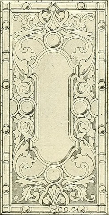An illustration from General catalogue : Huttig Sash & Door Co., 1900, leaf 437