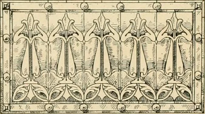 An illustration from General catalogue : Huttig Sash & Door Co., 1900, leaf 438