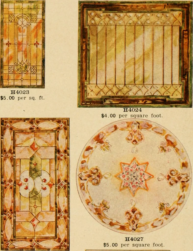 An illustration from General catalogue : Huttig Sash & Door Co., 1900, leaf 444