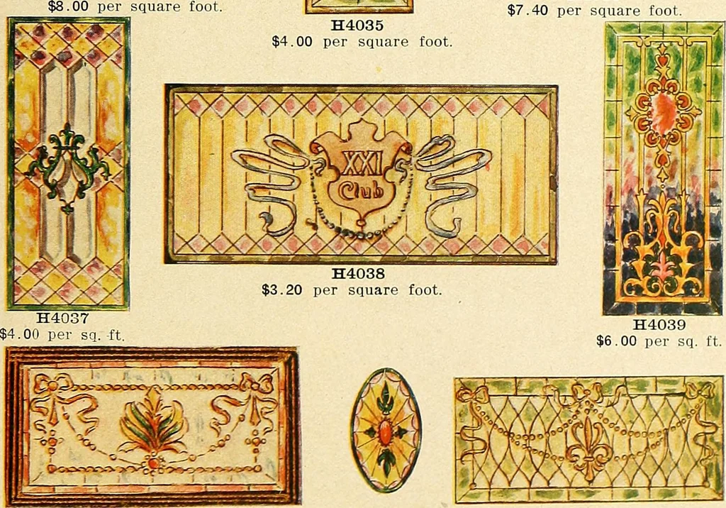 An illustration from General catalogue : Huttig Sash & Door Co., 1900, leaf 445
