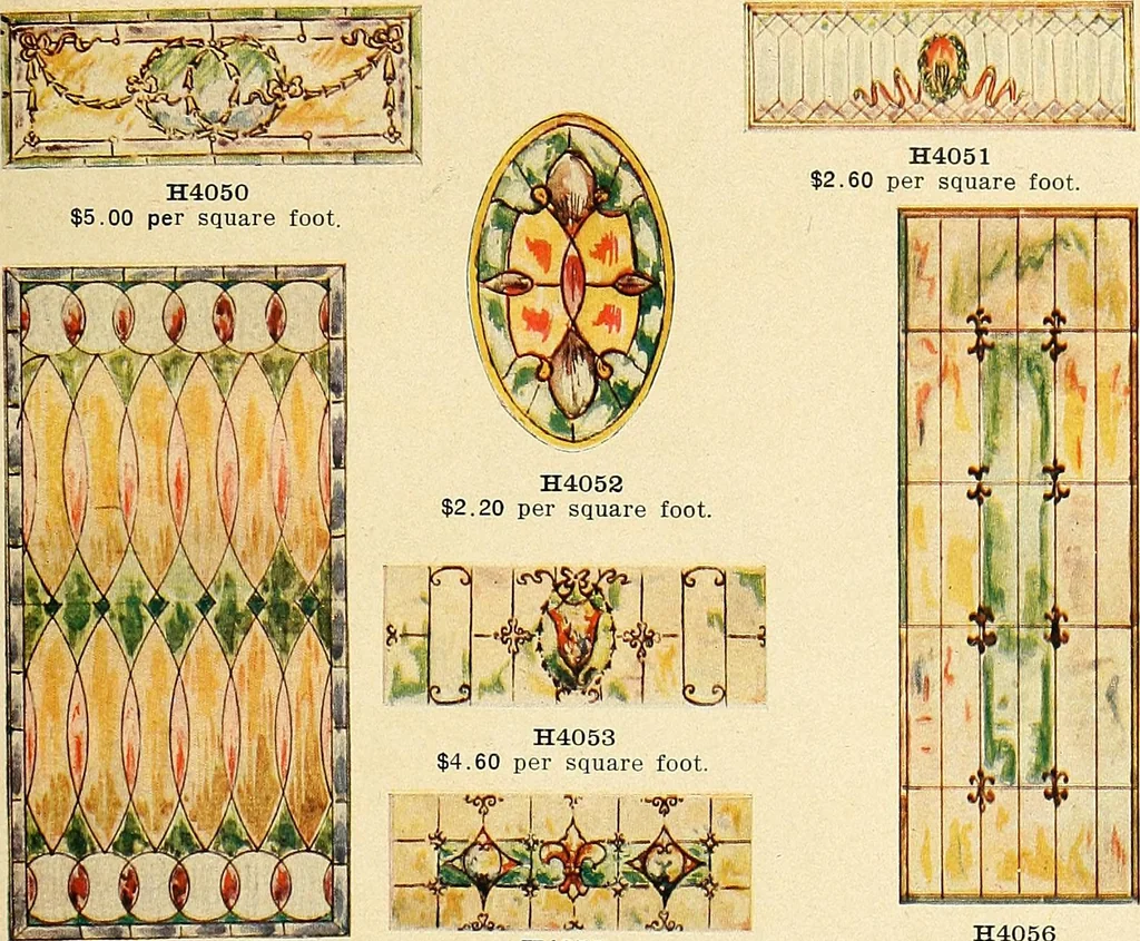 An illustration from General catalogue : Huttig Sash & Door Co., 1900, leaf 447