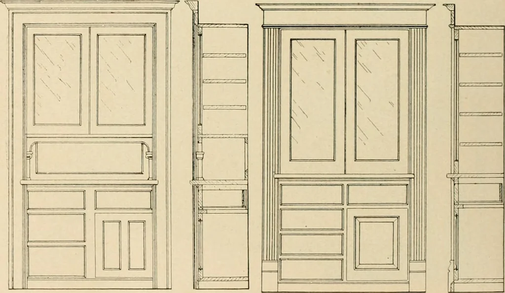 An illustration from General catalogue : Huttig Sash & Door Co., 1900, leaf 458
