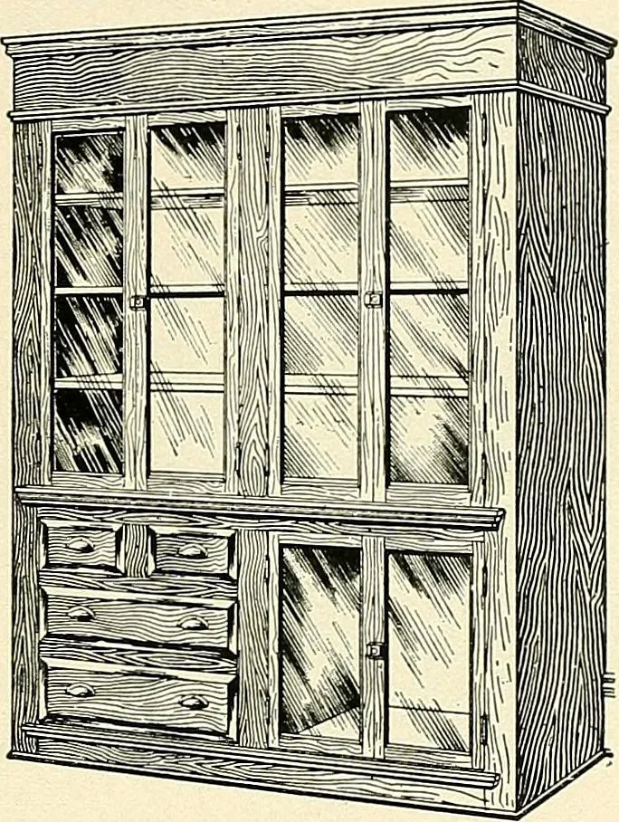 An illustration from General catalogue : Huttig Sash & Door Co., 1900, leaf 459