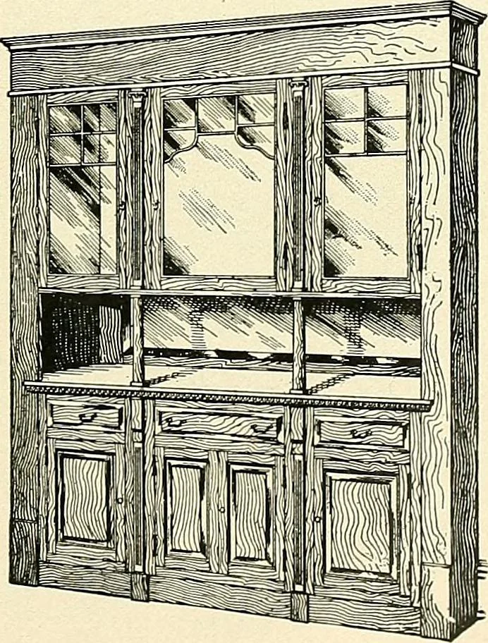 An illustration from General catalogue : Huttig Sash & Door Co., 1900, leaf 459