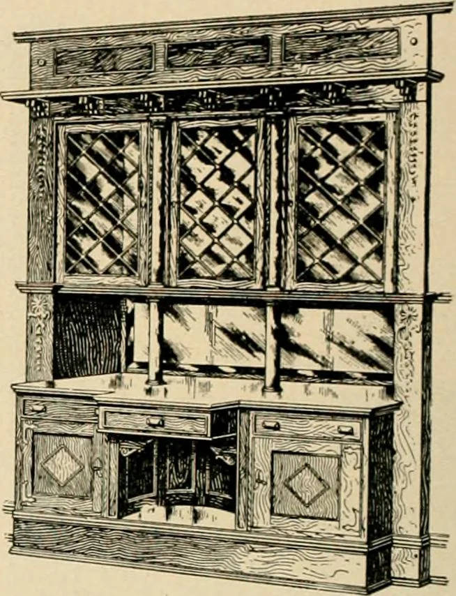 An illustration from General catalogue : Huttig Sash & Door Co., 1900, leaf 460