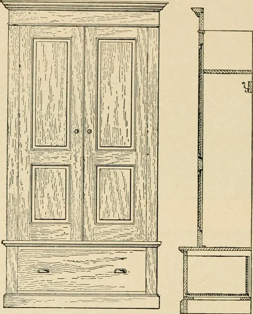 An illustration from General catalogue : Huttig Sash & Door Co., 1900, leaf 462