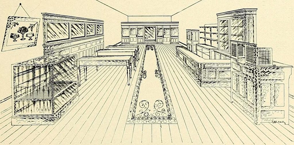 An illustration from General catalogue : Huttig Sash & Door Co., 1900, leaf 483