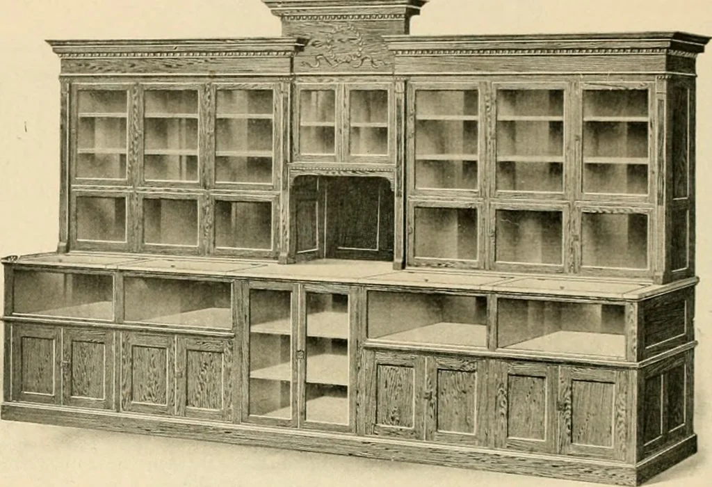 An illustration from General catalogue : Huttig Sash & Door Co., 1900, leaf 496