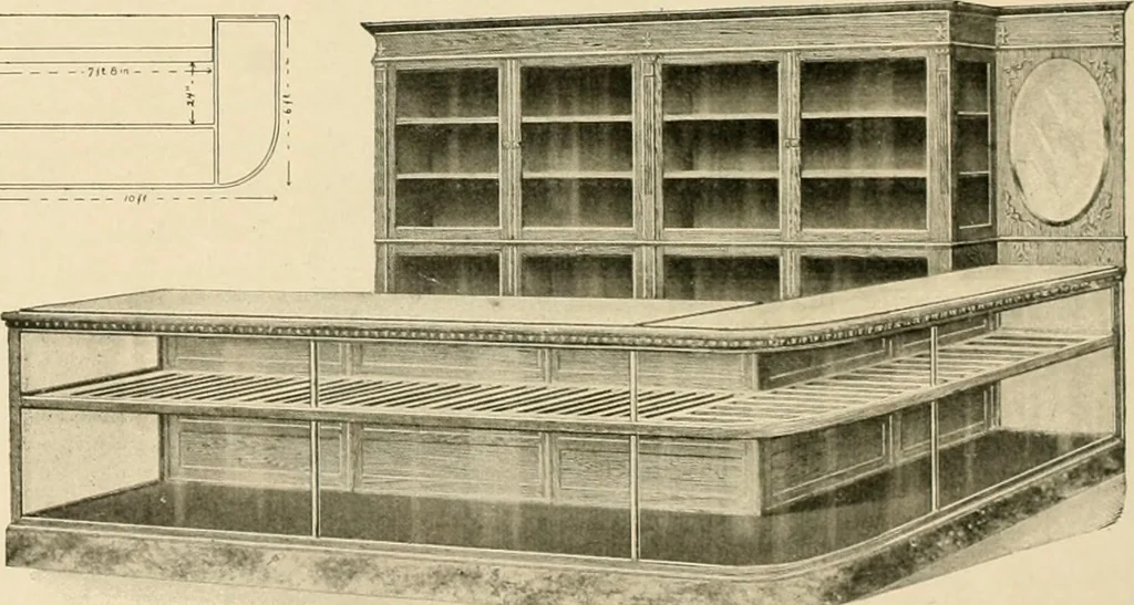 An illustration from General catalogue : Huttig Sash & Door Co., 1900, leaf 496