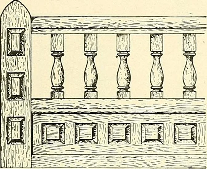 An illustration from General catalogue : Huttig Sash & Door Co., 1900, leaf 503