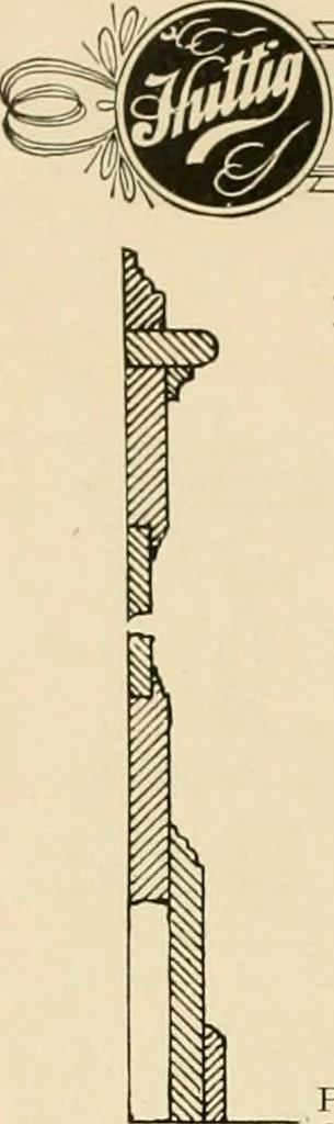 An illustration from General catalogue : Huttig Sash & Door Co., 1900, leaf 504