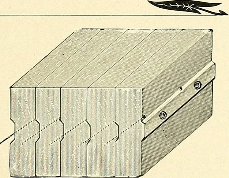 An illustration from General catalogue : Huttig Sash & Door Co., 1900, leaf 507